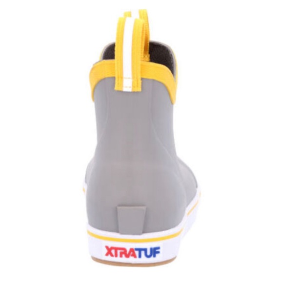 Xtratuf Kid’s Ankle Deck Boot Grey/Yellow Children’s 7 - Picture 7 of 12